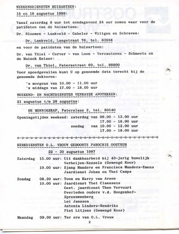Oostrum's Weekblad 1987-08-20