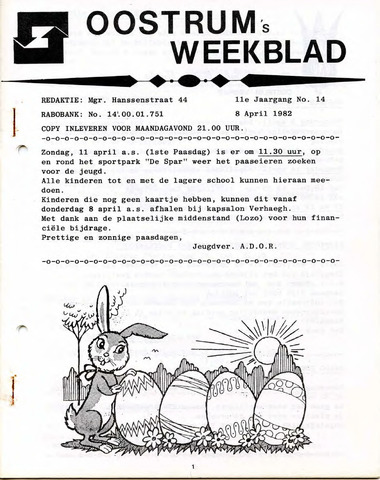Oostrum's Weekblad 1982-04-08