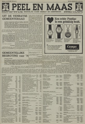 Peel en Maas 1970-10-30