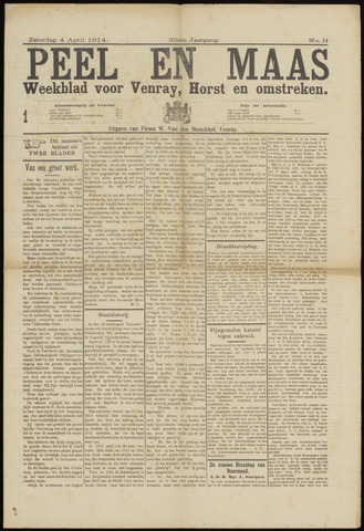 Peel en Maas 1914-04-04