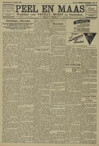 Peel en Maas 1935-10-31