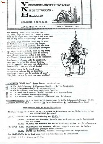 Ysselsteyns Nieuwsblad 1989-12-15