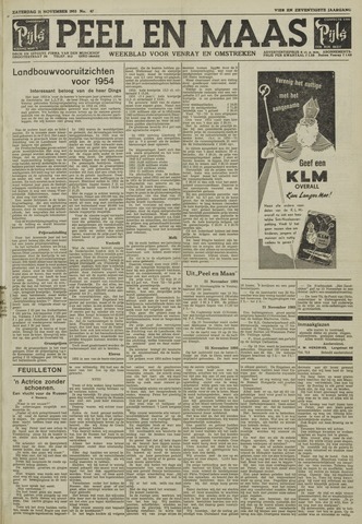 Peel en Maas 1953-11-21