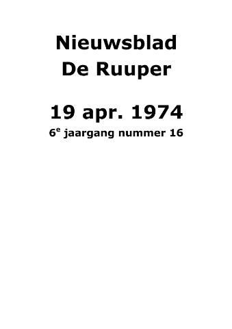 Dorpsblad Leunen-Veulen-Heide 1974-04-19