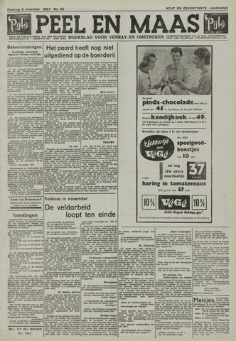 Peel en Maas 1957-11-09