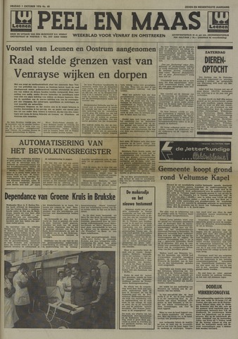 Peel en Maas 1976-10-01