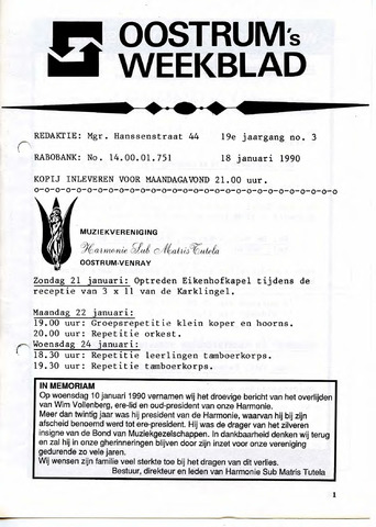 Oostrum's Weekblad 1990-01-18
