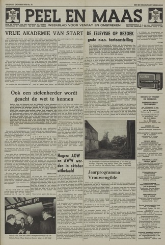 Peel en Maas 1970-10-09