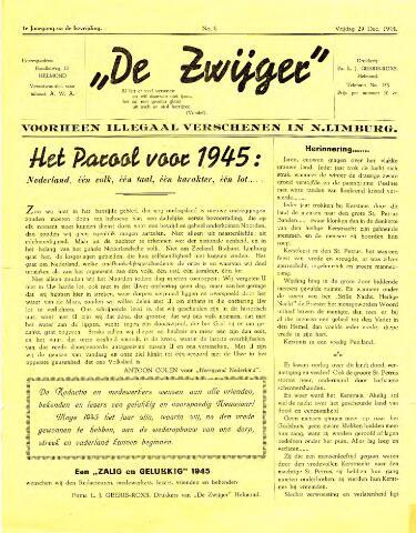 De Zwijger 1944-12-29