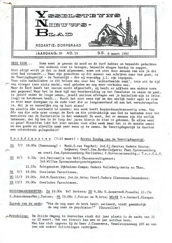 Ysselsteyns Nieuwsblad 1992-03-06