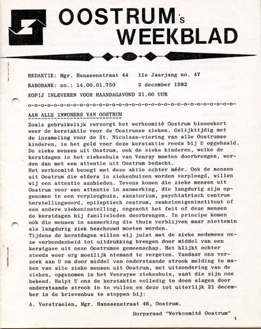 Oostrum's Weekblad 1982-12-02