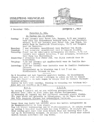 Ysselsteyns Nieuwsblad 1965-12-02
