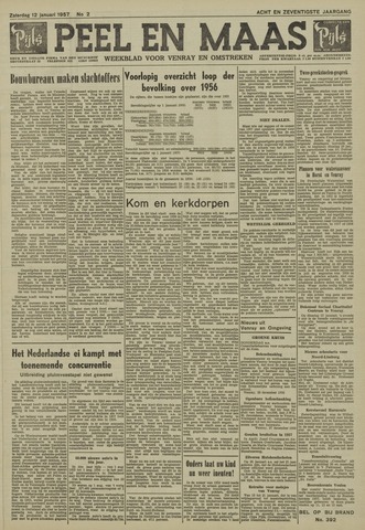Peel en Maas 1957-01-12
