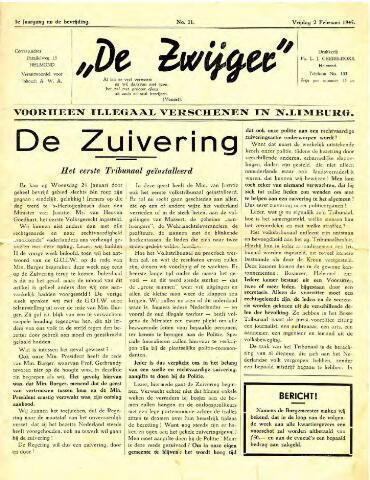 De Zwijger 1945-02-02