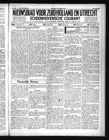 Schoonhovensche Courant 1935-09-04