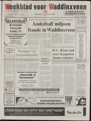 Weekblad voor Waddinxveen 1986-12-03