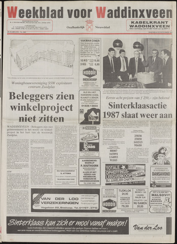 Weekblad voor Waddinxveen 1987-11-25