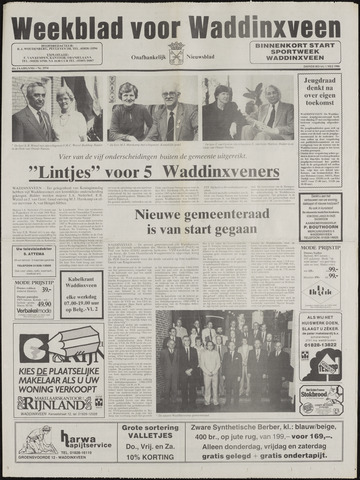 Weekblad voor Waddinxveen 1986-05-01