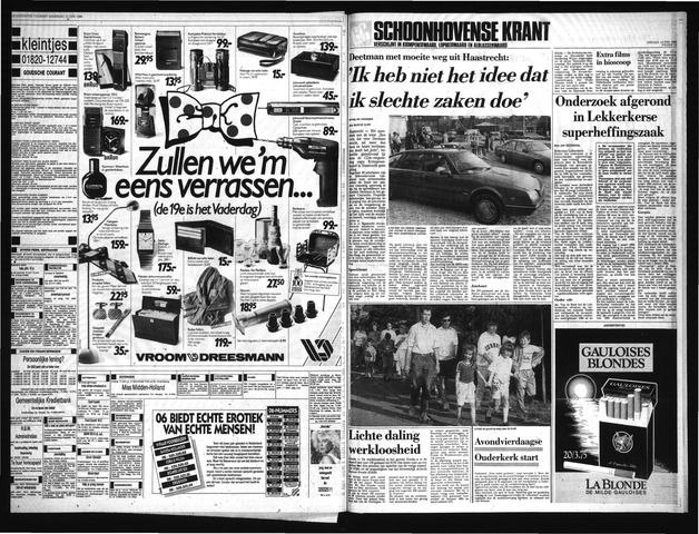 Schoonhovensche Courant 1988-06-14