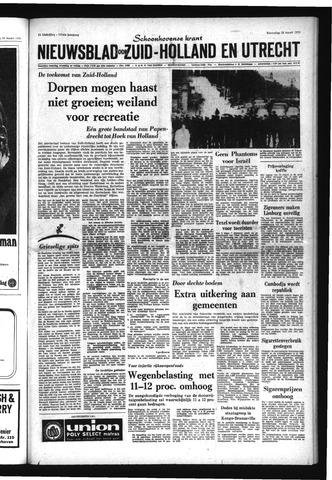 Schoonhovensche Courant 1970-03-25