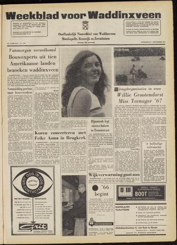 Weekblad voor Waddinxveen 1967-09-07
