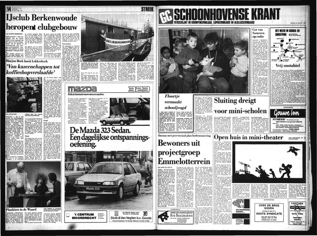 Schoonhovensche Courant 1988-03-25
