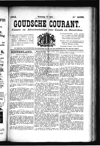 Goudsche Courant 1884-04-23
