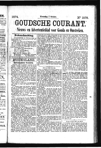 Goudsche Courant 1874-10-07