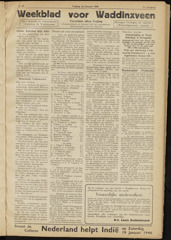 Weekblad voor Waddinxveen 1946-01-18