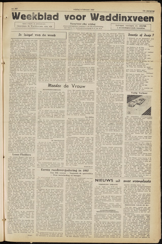 Weekblad voor Waddinxveen 1957-02-08