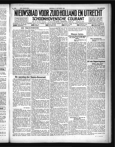 Schoonhovensche Courant 1935-09-18