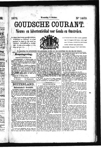 Goudsche Courant 1873-10-08