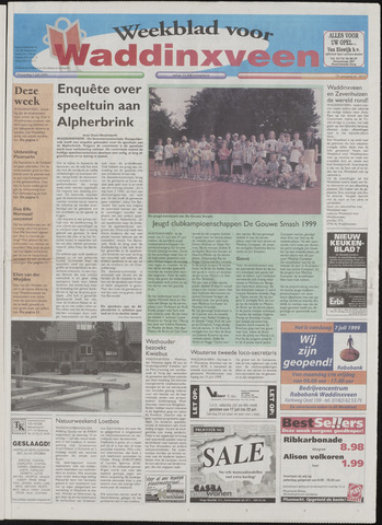 Weekblad voor Waddinxveen 1999-07-07
