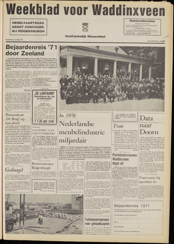 Weekblad voor Waddinxveen 1971-05-19