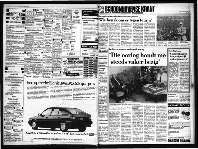 Schoonhovensche Courant 1988-09-24