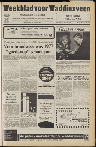 Weekblad voor Waddinxveen 1978-01-04