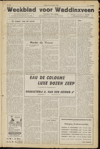 Weekblad voor Waddinxveen 1956-11-30