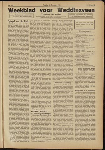 Weekblad voor Waddinxveen 1948-02-20