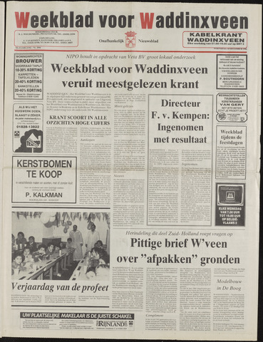 Weekblad voor Waddinxveen 1986-12-10