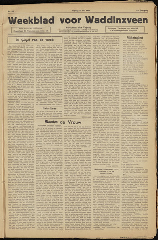 Weekblad voor Waddinxveen 1955-05-27