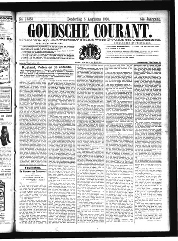 Goudsche Courant 1920-08-05