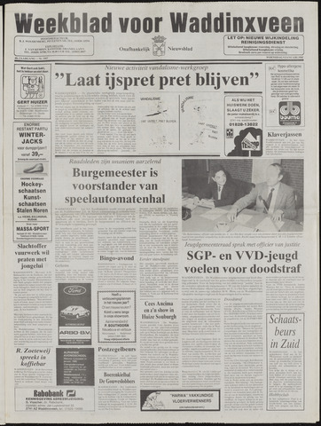 Weekblad voor Waddinxveen 1985-01-09