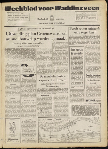Weekblad voor Waddinxveen 1963-11-07