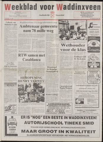 Weekblad voor Waddinxveen 1989-11-08
