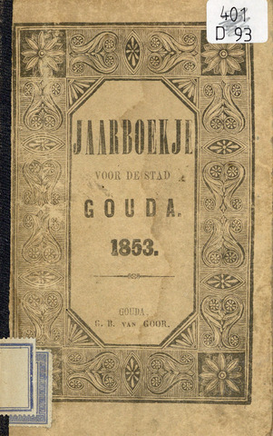 Adresboeken Gouda 1853