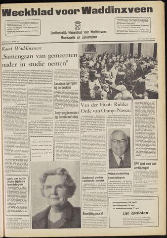 Weekblad voor Waddinxveen 1970-04-29
