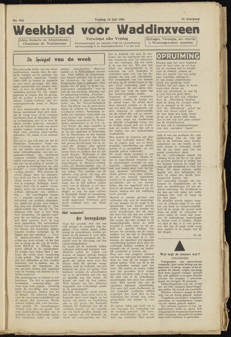Weekblad voor Waddinxveen 1951-07-13