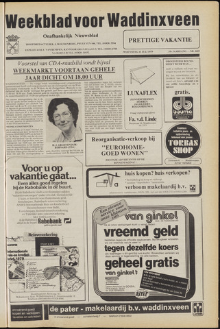 Weekblad voor Waddinxveen 1979-07-11