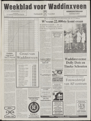 Weekblad voor Waddinxveen 1984-05-30