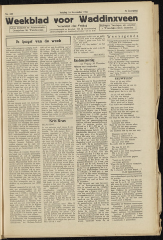 Weekblad voor Waddinxveen 1951-11-16